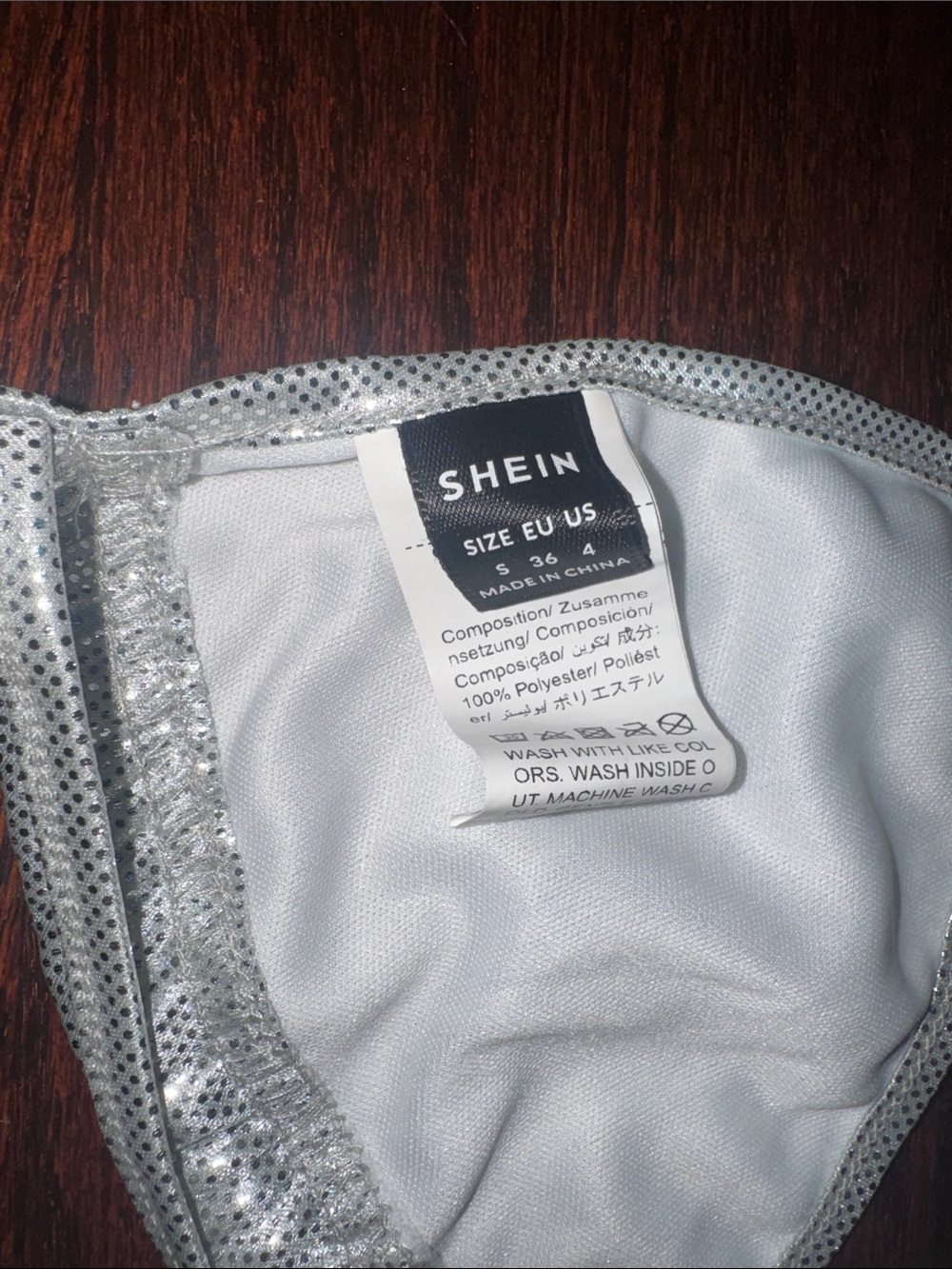 Silver Rave Top - Picture 3 of 3
